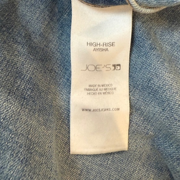 Joes Jeans Ayisha High Rise Slim Fit Medium Wash Denim Women's Jeans Size 27 - Picture 4 of 5